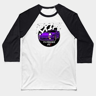 JDM RX-7 [FC] Purple Black Sun Edition Baseball T-Shirt